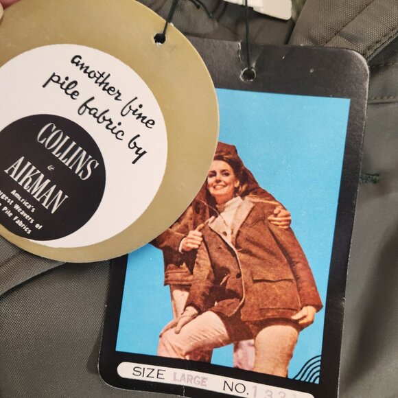 McLaren Custom Craftsmanship Vintage Parka Womens Large NWT Green - Picture 4 of 12